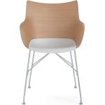 Reduzierte Hellbraune Kartell Designer Stühle Lackierte aus Buche Breite 50-100cm, Höhe 50-100cm, Tiefe 50-100cm 