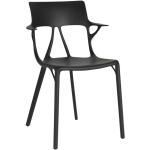 Schwarze Kartell Konferenzstühle & Besucherstühle aus Kunststoff Breite 50-100cm, Höhe 50-100cm, Tiefe 50-100cm 
