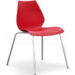 Purpurrote Kartell Maui Designer Stühle Breite 50-100cm, Höhe 50-100cm, Tiefe 50-100cm 