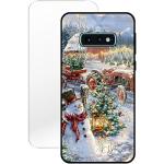 Samsung Galaxy S10e Cases mit Weihnachts-Motiv mit Bildern stoßfest Weihnachten 