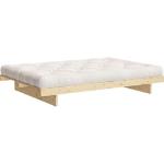Reduzierte KARUP Rechteckige Betten mit Bettkasten aus Massivholz mit Schublade 140x200 