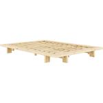 Karup Design - Japan Bett - braun, rechteckig, Holz - 100 Raw (270100140200) (902) 140 x 200 cm