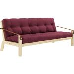 Karup Design Poetry Sofabed, Bordeaux, 90 x 204 x 90