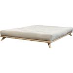 Karup Design - Senza Bett - beige, rechteckig, Holz - 101 klar lackiert (703) 140 x 200 cm
