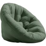 Grüne Moderne KARUP Nido Schlafsessel aus Textil 