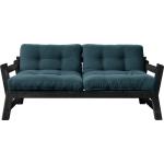 Karup Design - STEP Sofa - schwarz, rechteckig, Holz,Stoff - 158x70x74 cm - 757 Petrol Blue (150102757) (631)
