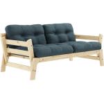 Karup Design - STEP Sofa - transparent, rechteckig, Holz,Stoff - 158x70x74 cm - 757 Petrol Blue (150101757) (620)