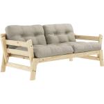 Karup Design - STEP Sofa - transparent, rechteckig, Holz,Stoff - 158x70x74 cm - 914 Linen (150101914) (623)
