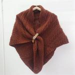 Kaschmir-Schals aus Polyester Handwäsche für Damen für den für den Winter 