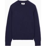 Marineblaue COS Kaschmir-Pullover aus Wolle für Damen Größe XS für den für den Herbst 