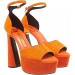 Reduzierte Orange Kat Maconie High Heels & Stiletto-Pumps aus Leder für Damen Größe 38 