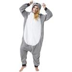 Katara 1744 - Koala Kostüm-Anzug Onesie/Jumpsuit Einteiler Body für Erwachsene Damen Herren als Pyjama oder Schlafanzug Unisex - viele Verschiedene Tiere