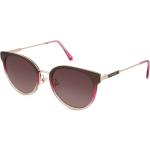 Pinke Kate Spade Cateye Sonnenbrillen aus Edelstahl für Damen 