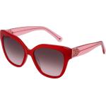 Rote Kate Spade Ovale Damensonnenbrillen 