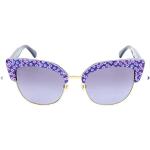 Blaue Kate Spade Cateye Sonnenbrillen für Damen 