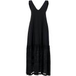 Reduzierte Schwarze Kate Storm V-Ausschnitt Sommerkleider aus Baumwolle für Damen Größe S 