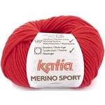 Katia Merino Sport 004 rococco red 50g Wolle Wolle