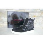 Schwarze Hogan High Top Sneaker & Sneaker Boots aus Leder für Damen Größe 37,5 