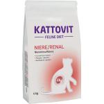 KATTOVIT Feline Niere/Renal 4kg Katzentrockenfutter Diätnahrung (1 x 4,00 kg)