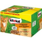 Katzenfutter nass Kitekat Landpicknick in Soße 24 x 100 g