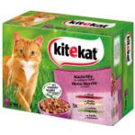 Katzenfutter nass Kitekat Markt-Mix Gelee 12 x 100 g