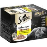 Sheba Selection in Sauce Katzenfutter nass mit Geflügel 