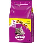 Katzenfutter trocken, Whiskas 1+ Huhn 3,8 kg