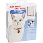 Weiße Pet Mate Cat Mate Katzenklappen & Katzentüren 