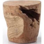 Beige Moderne Kave Home Runde Runde Couchtische aus Holz 