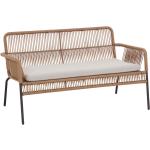 Beige Gartensofas & Outdoor Sofas verzinkt aus Stahl Breite 100-150cm, Höhe 100-150cm, Tiefe 50-100cm 