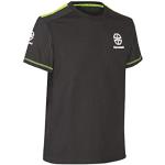 Schwarze Kurzärmelige Kawasaki T-Shirts aus Baumwolle für Herren Größe L 