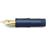 Kaweco CLASSIC SPORT Mundstück mit vergoldeter Stahlfeder und Iridiumspitze für Tintenpatronen I Navy Marineblau I Federbreite: B (Breit) I Füller Füllfeder