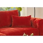 Rote Vintage Rechteckige Modulare Sofas & Sofa Module aus Cord 