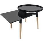 Schwarze Kayoom Design Tische Breite 0-50cm, Höhe 0-50cm, Tiefe 0-50cm 