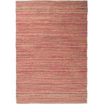 Rote Geflochtene Kayoom Jute-Teppiche aus Textil 