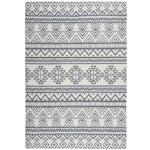 Anthrazitfarbene Kayoom Outdoor-Teppiche & Balkonteppiche aus Textil 