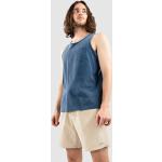 Reduzierte Blaue Streetwear Kazane Tank-Tops aus Baumwolle für Herren Größe S für den für den Sommer 