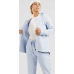 Reduzierte Blaue Streetwear Kazane Bio Zip Hoodies & Sweatjacken mit Reißverschluss mit Kapuze für Damen Größe XS 