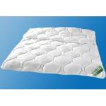 Reduzierte Weiße KBT Bettwaren Bio Microfaser-Bettdecken aus Kunstfaser 155x220 Breite 150-200cm, Höhe 200-250cm, Tiefe 200-250cm 