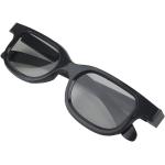Schwarze 3D Brillen aus Kunststoff für Herren 