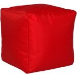Rote Quadratische Wohnzimmermöbel aus Polystyrol Breite 0-50cm, Höhe 0-50cm, Tiefe 0-50cm 
