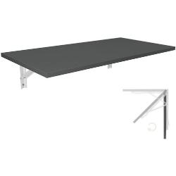 KDR Produktgestaltung Klapptisch »Wandklapptisch Esstisch Küchentisch Schreibtisch Wand Tisch Klappbar«, Anthrazit, grau