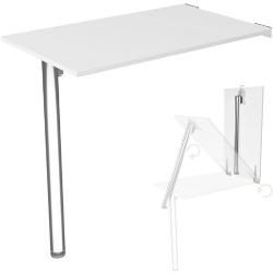 KDR Produktgestaltung Klapptisch »Wandklapptisch Esstisch Küchentisch Schreibtisch Wand Tisch Klappbar«, Weiß, weiß