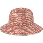 Korallenrote Hutshopping Schlapphüte aus Stroh für Damen Einheitsgröße für den für den Sommer 