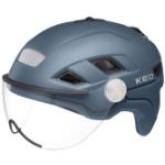 KED B-Vis X-Lite City Helm Unisex deep blue matt, Gr. M 52-58 cm