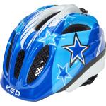 KED Meggy Kinder-Fahrradhelm 44-49 blue stars
