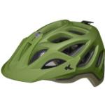 Olivgrüne KED MTB-Helme mit Visier 