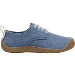 Reduzierte Blaue Business Keen Derby Schuhe aus Filz für Damen Größe 38 