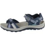 Hellblaue Keen Outdoor-Sandalen mit Riemchen für Damen Größe 39 für den für den Sommer 