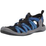 Reduzierte Blaue Keen Outdoor-Sandalen mit Schnürsenkel wasserabweisend für Herren Größe 47,5 